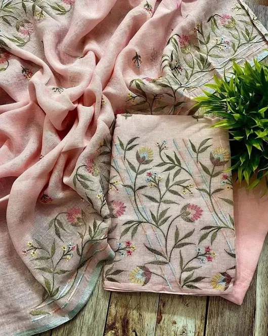Exclusive Collection – Cotton Linen Dress Materials